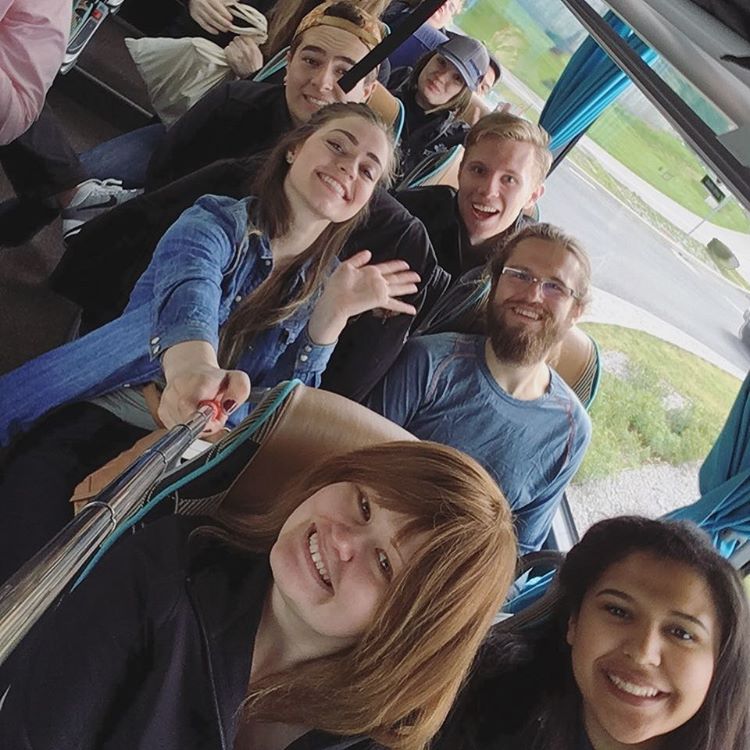 Good morning! @elhowardscott here reporting from the University Singers' European tour! We are currently driving from Postojna to Ljubljana, Slovenia. Stay tuned today for our adventures!