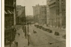 Troops on Main Street, "Winnipeg Riots," June 21, 1919.